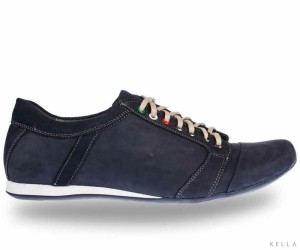 Półbuty skórzane Vinci Borto